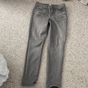 J. Crew Factory Women's Skinny Jeans in Charcoal